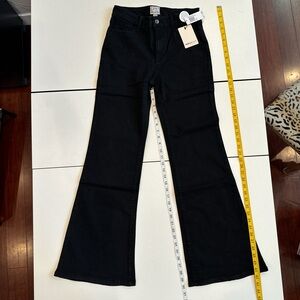 Classic Black Wide Leg Jeans